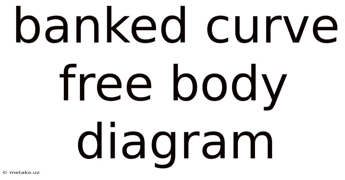 Banked Curve Free Body Diagram