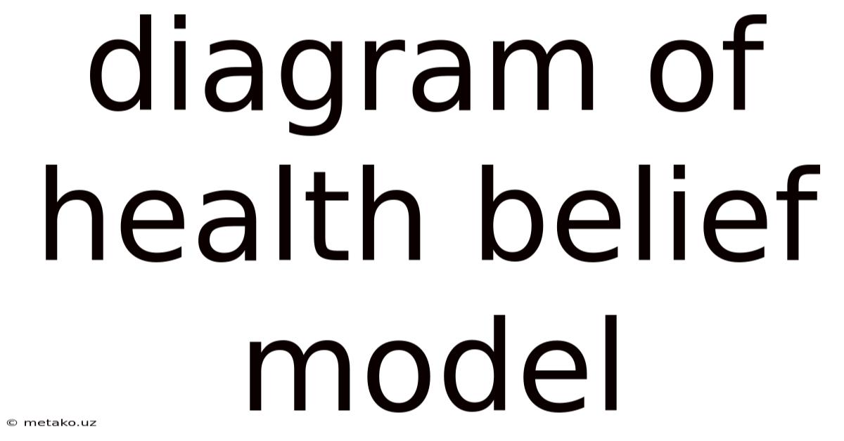 Diagram Of Health Belief Model