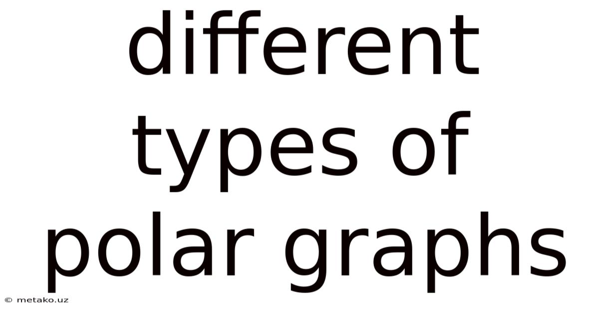 Different Types Of Polar Graphs