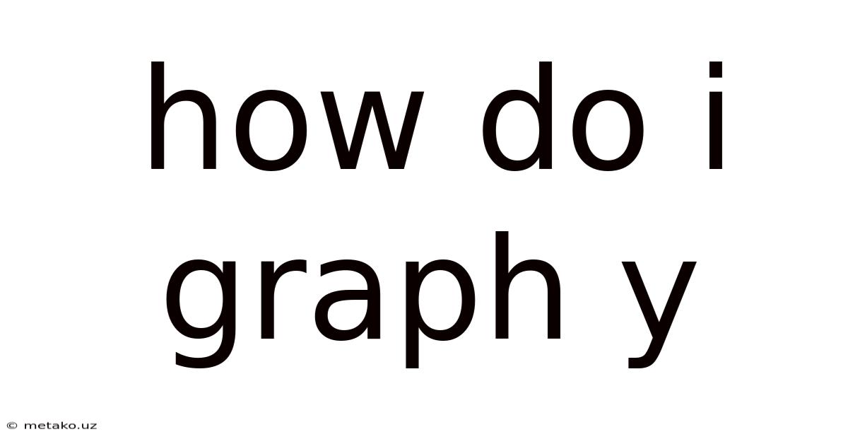 How Do I Graph Y