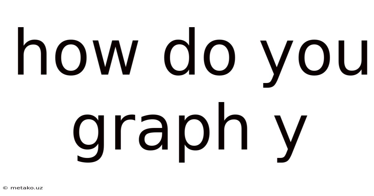 How Do You Graph Y
