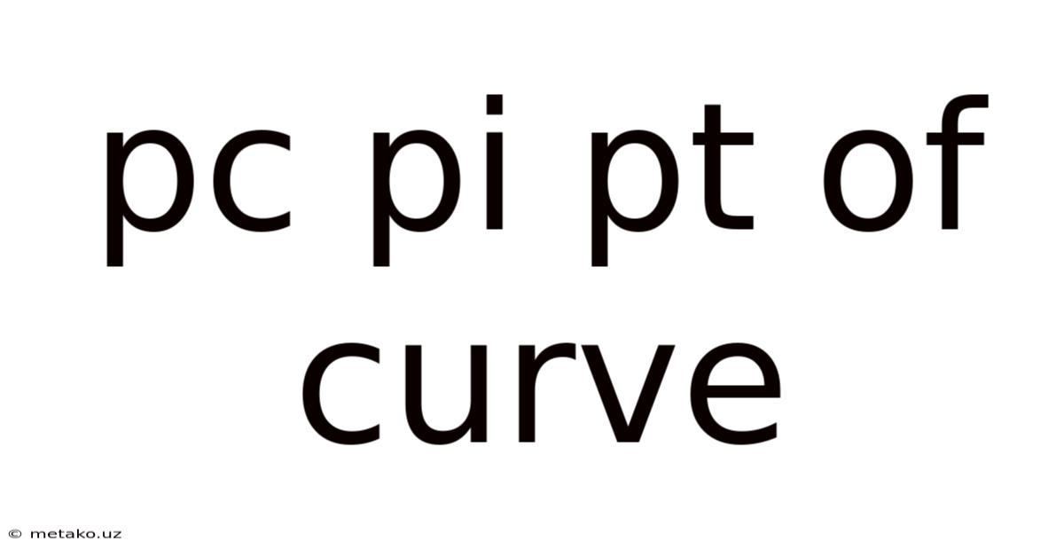 Pc Pi Pt Of Curve
