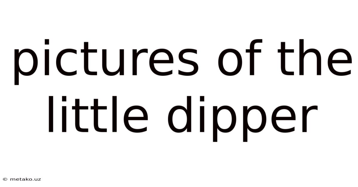 Pictures Of The Little Dipper