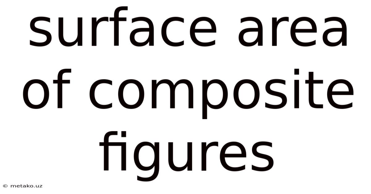 Surface Area Of Composite Figures