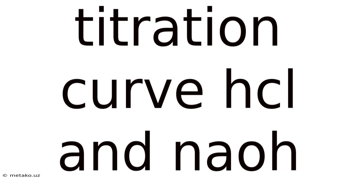 Titration Curve Hcl And Naoh