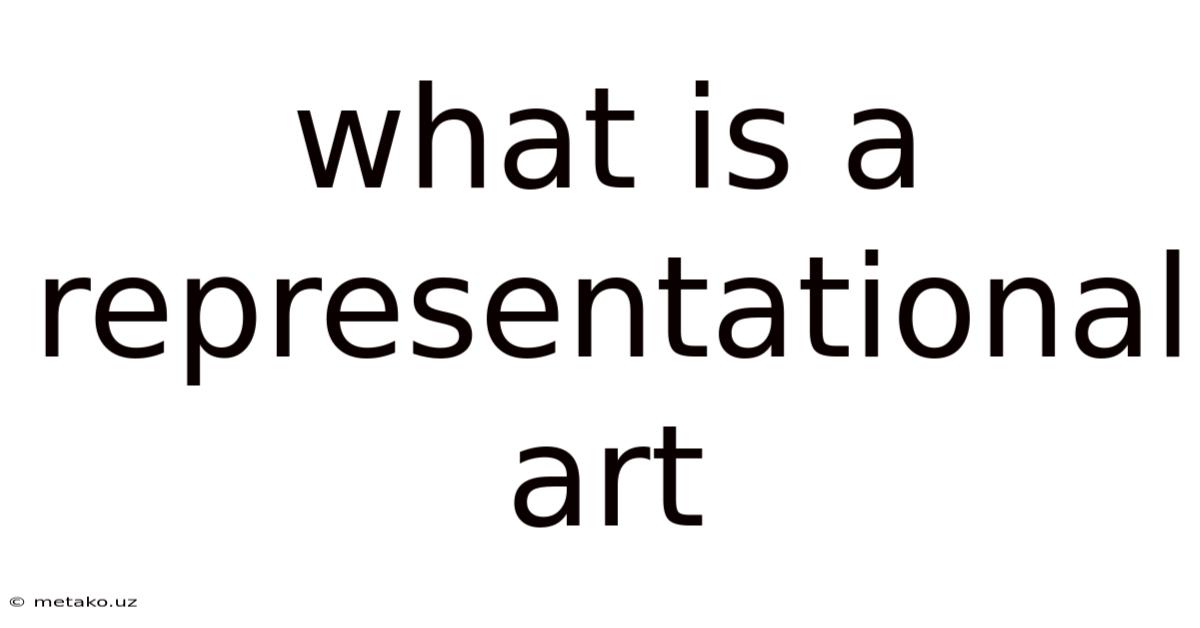 What Is A Representational Art
